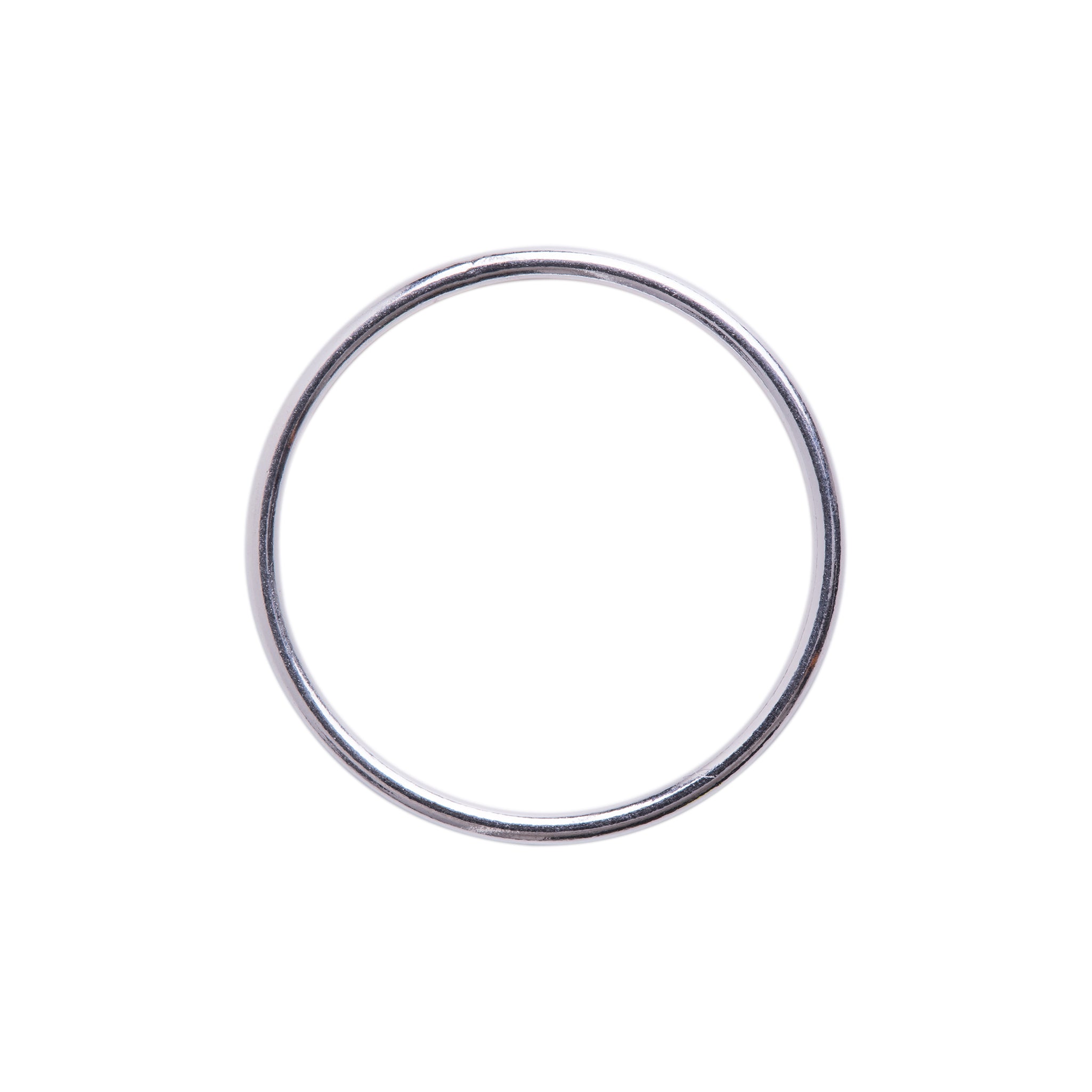 Minimal Silver Stacking Ring