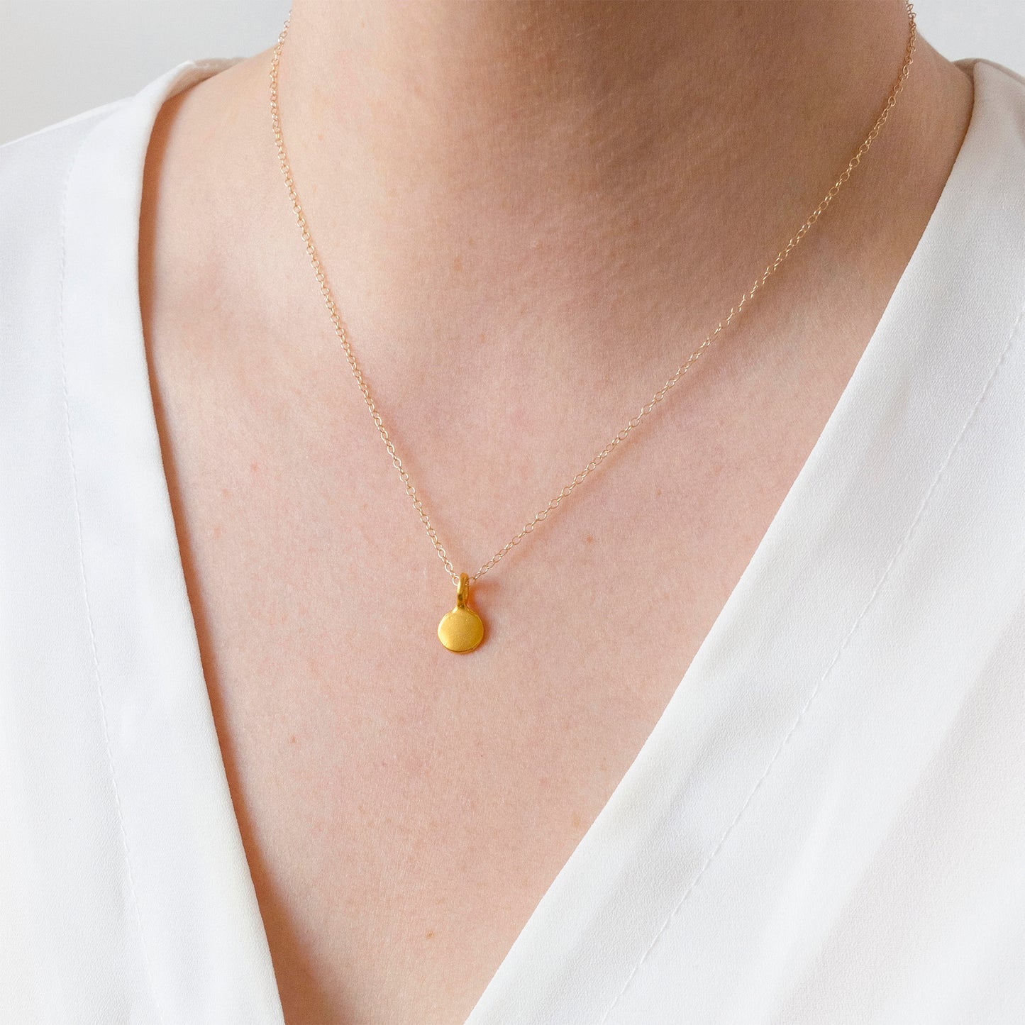 Gold Coin Necklace