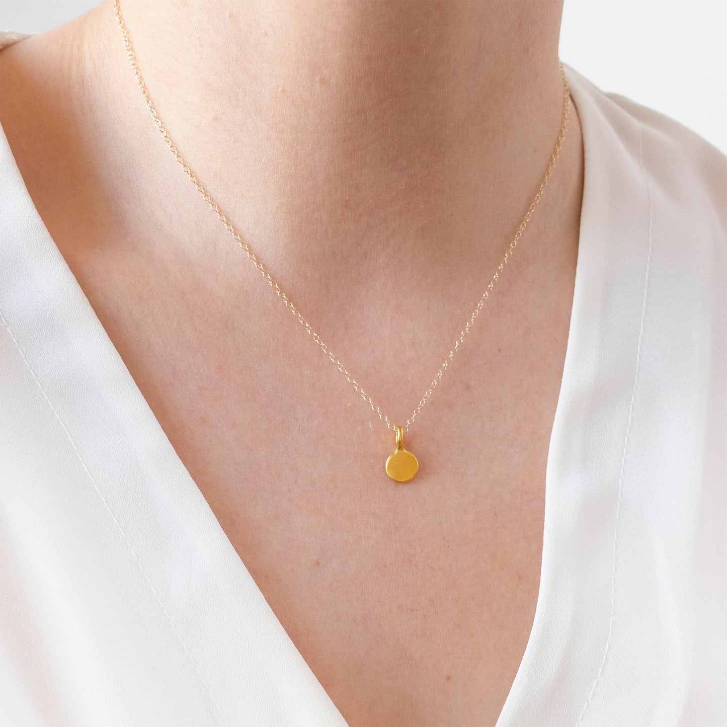 Gold Coin Necklace