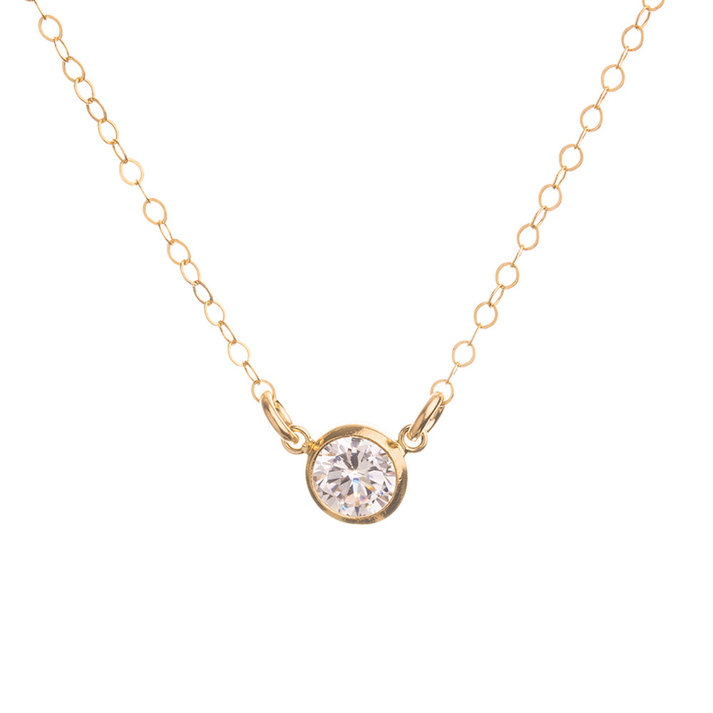 Gold Diamond Necklace