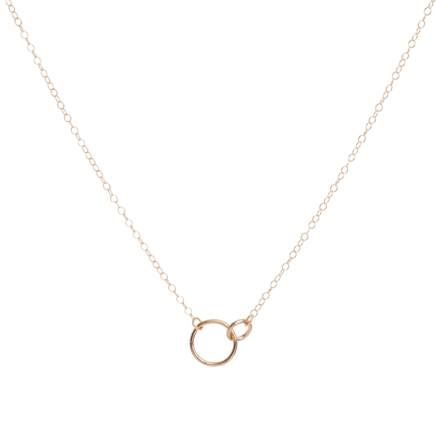 Sustainable Infinity Circles Necklace