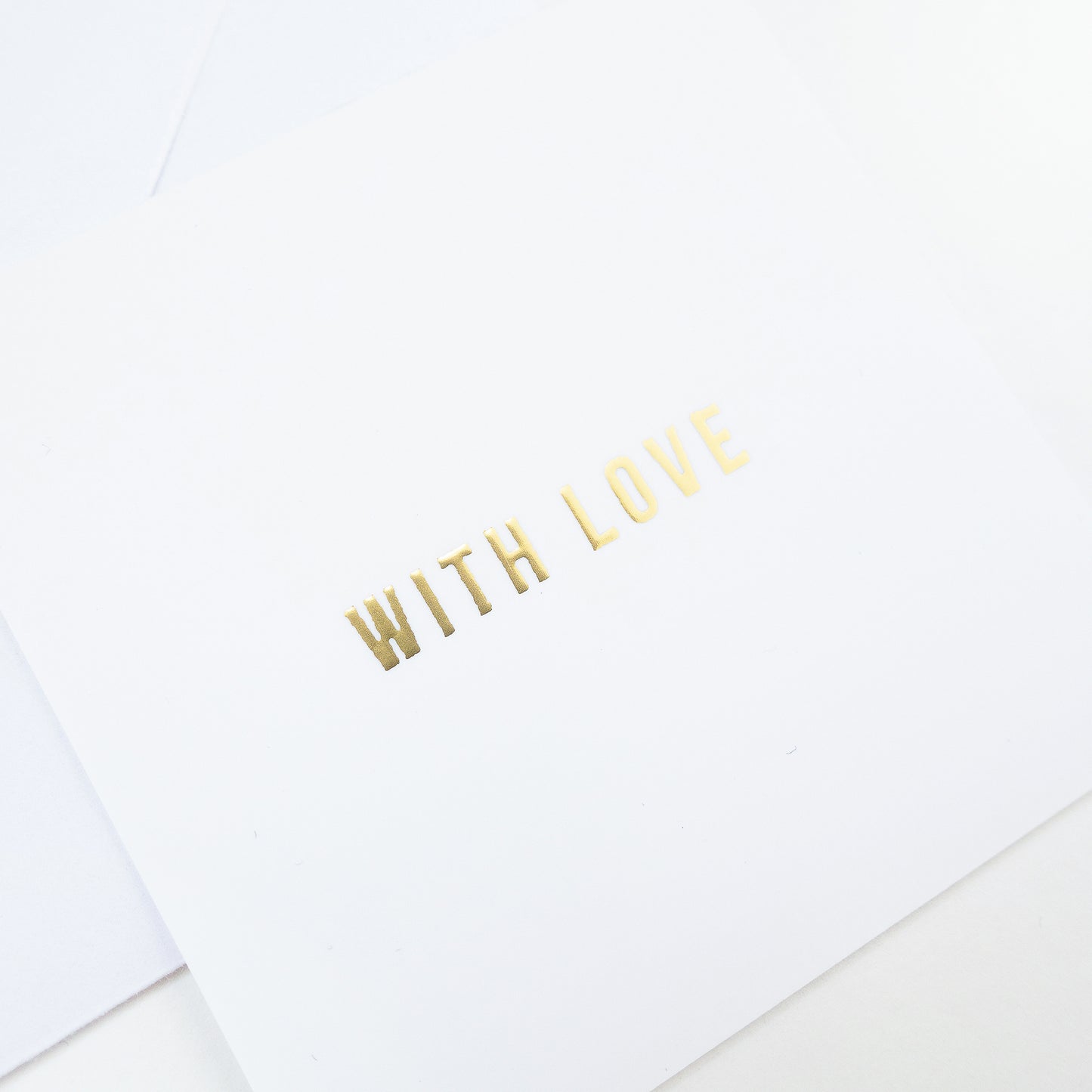 With Love Notecard