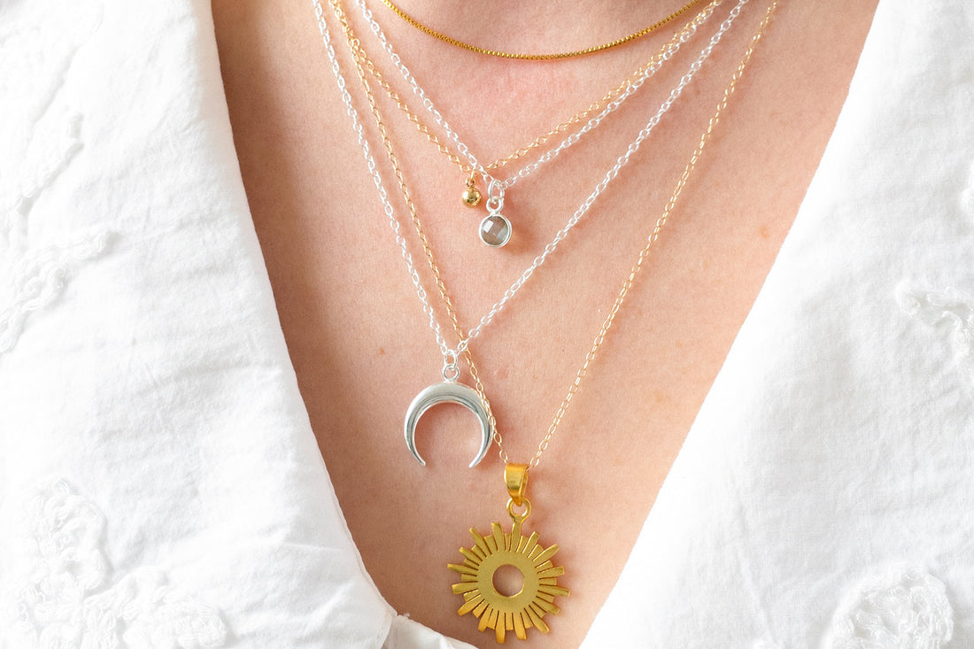 How to Style Mixed Metal Jewellery