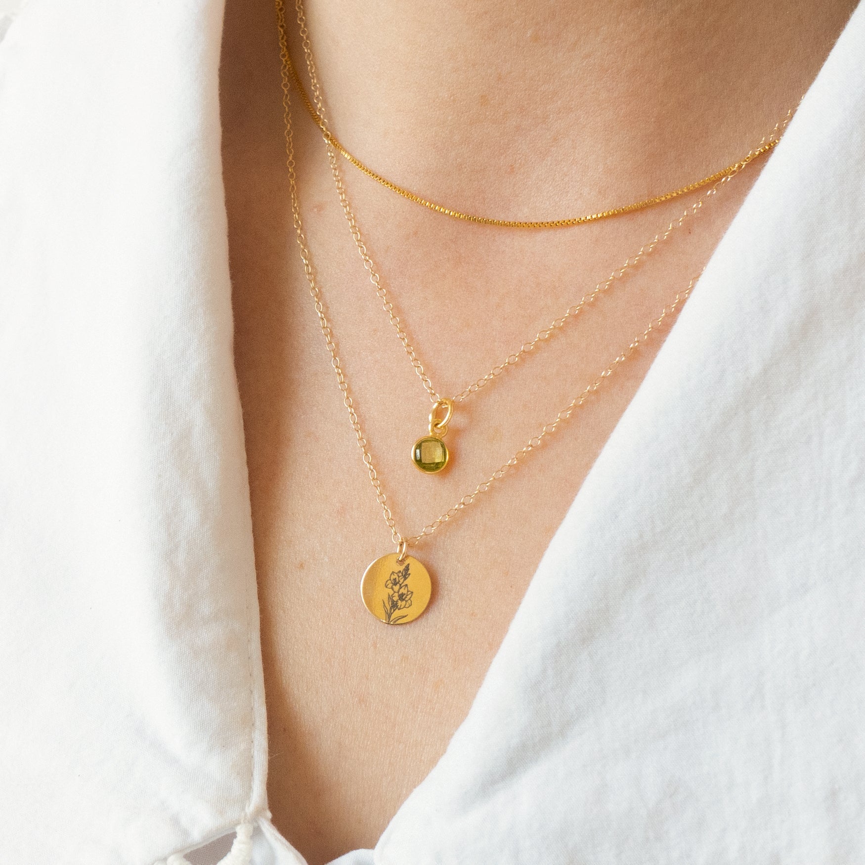 Sustainable Birth Flower Jewellery