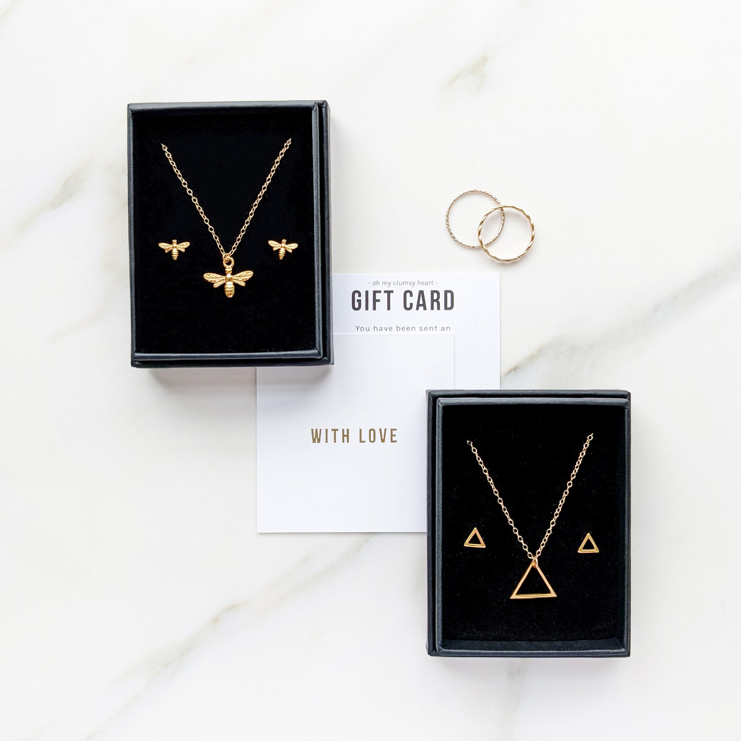 Matching Minimal Jewellery Sets