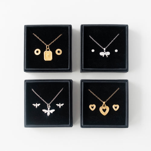 Gold Cross Earrings