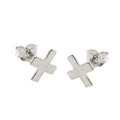 Silver Cross Earrings
