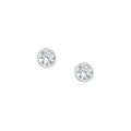 Silver Cubic Zirconia Stud Earrings