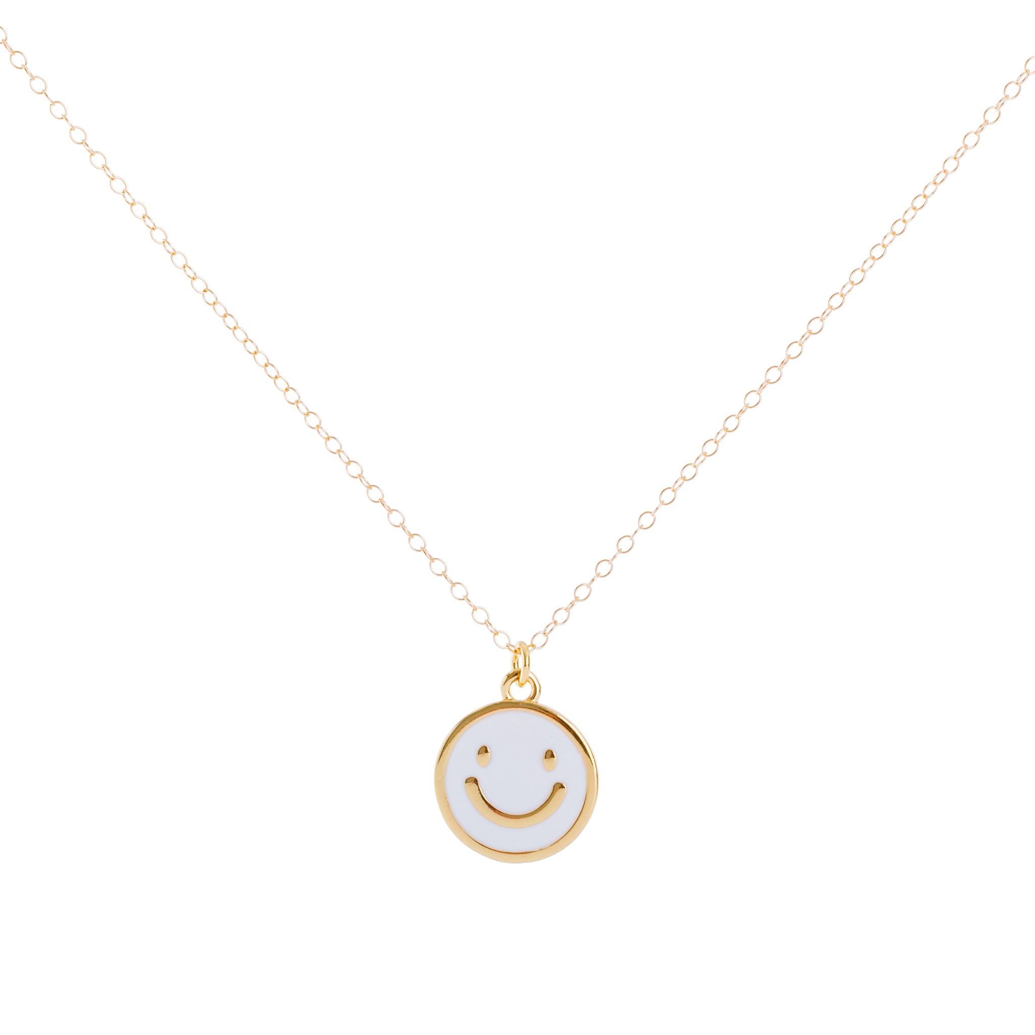 0.10ct Japan 18K Gold White Diamonds Smile Necklace | Real Diamond Jewelry  | Water Safe – diamant la diva