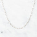 Silver Heart Chain Necklace