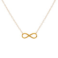 Gold Infinity Loop Necklace