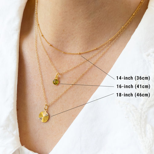 Gold Cross Necklace