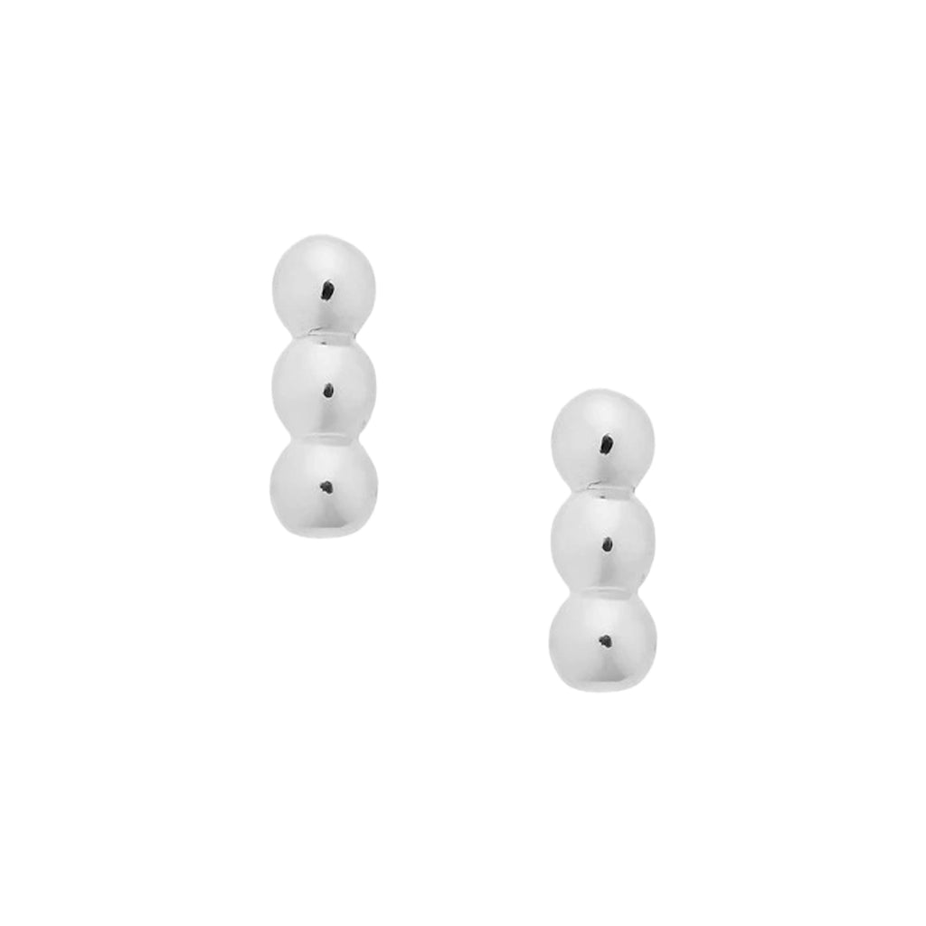 Silver Bubble Earrings