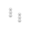 Silver Bubble Earrings