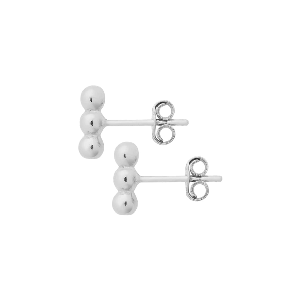 Silver Bubble Earrings