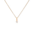 Gold Cubic Zirconia Star Necklace