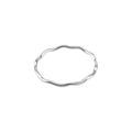 Silver Wave Stacking Ring