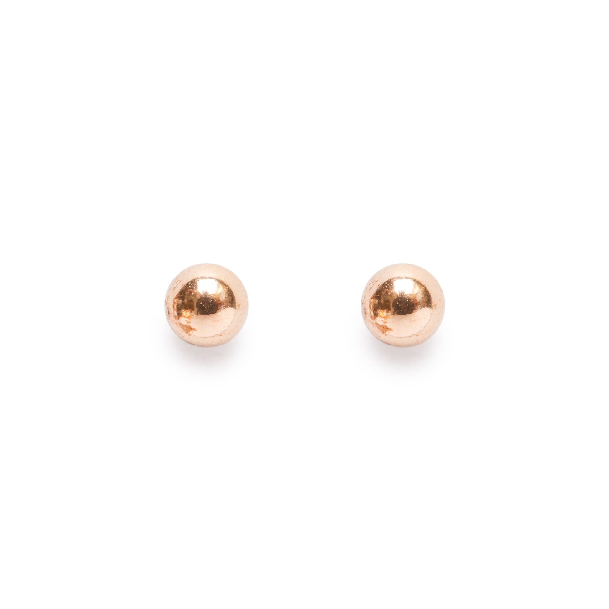 Minimal Gold Stud Earrings