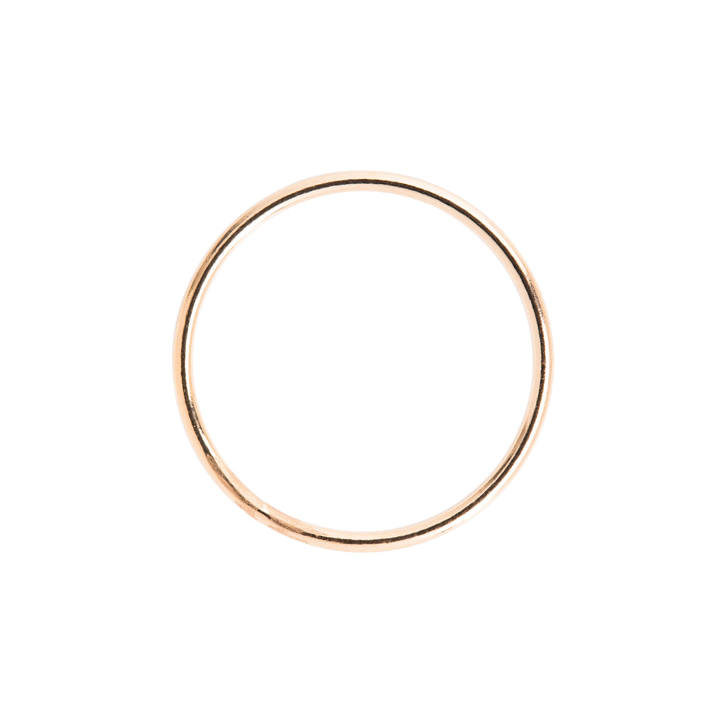 Minimal Gold Stacking Ring
