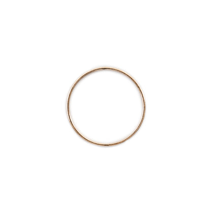 Minimal Simple Unisex Band Ring Gold