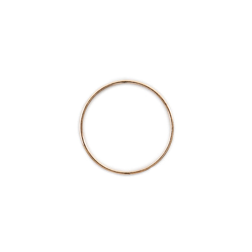 Minimal Simple Unisex Band Ring Gold