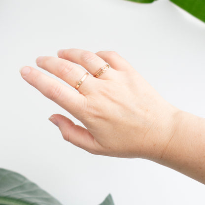 Minimal Stacking Rings Handmade Birmingham