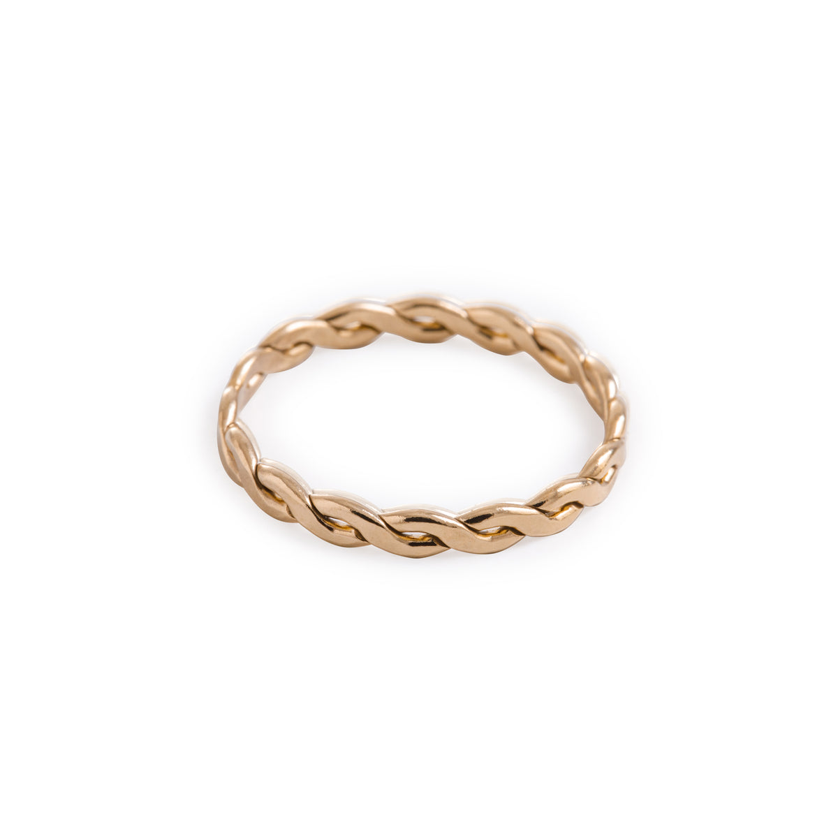 Gold Braided Stacking Ring | Affordable Ethical Jewellery – Oh My ...