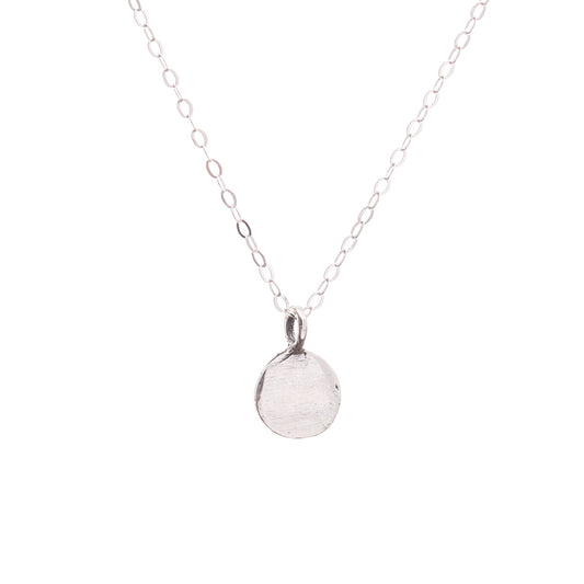 Silver Coin Necklace