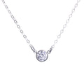Silver Diamond Necklace