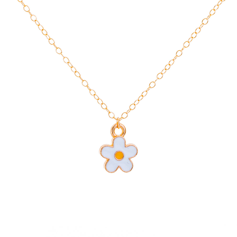 Harmonia Gold Daisy Necklace