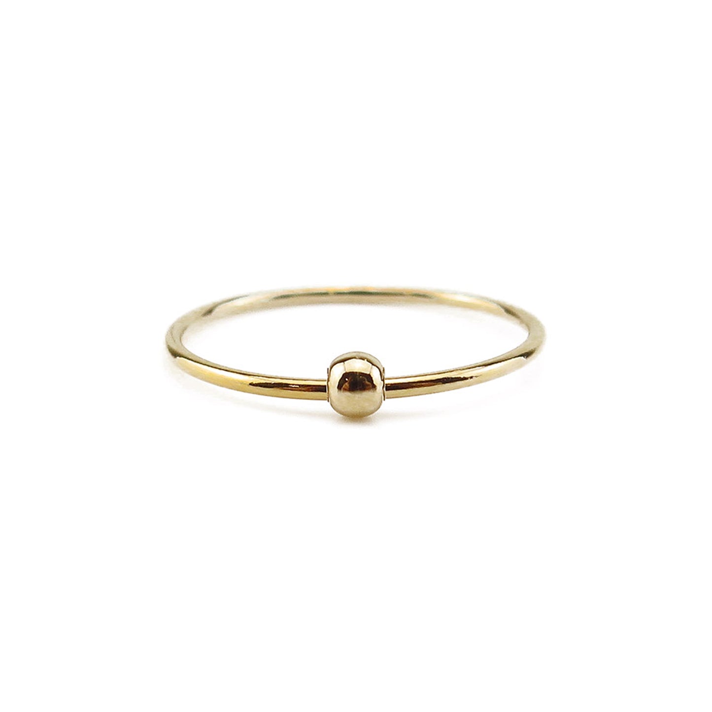 Gold Fidget Spinner Stacking Ring