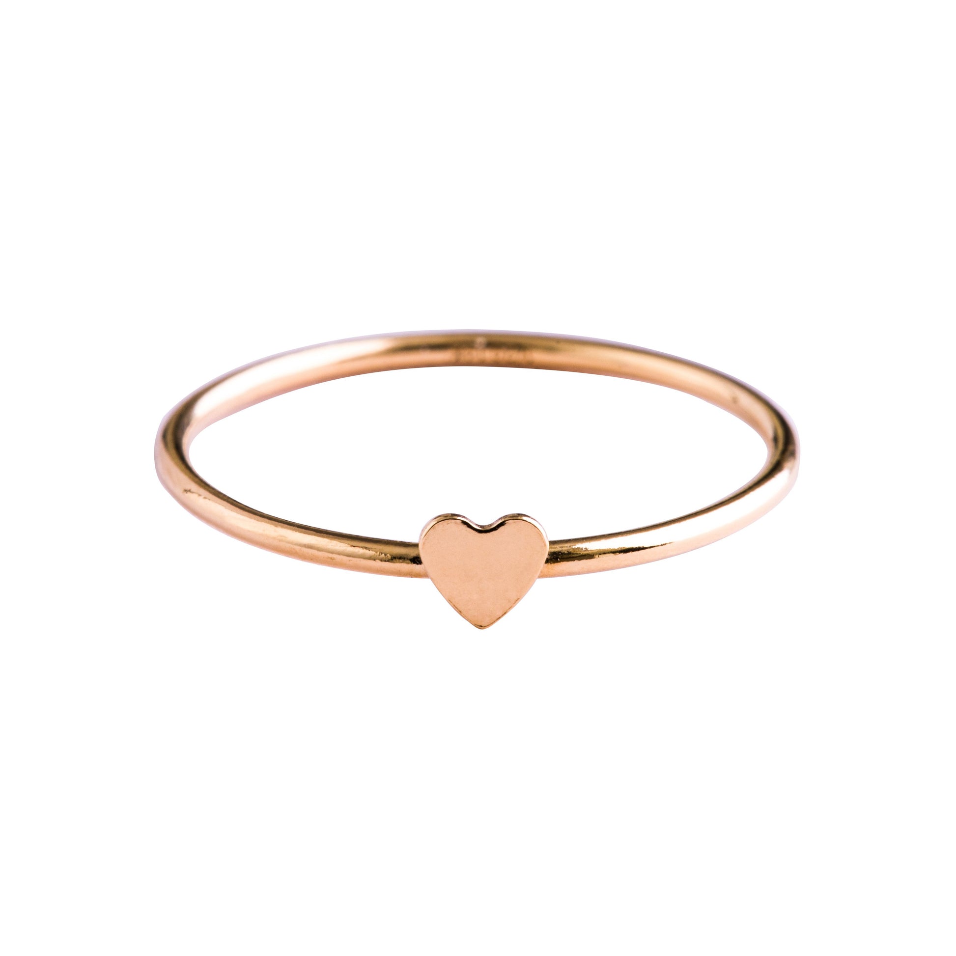 Minimal Heart Ring