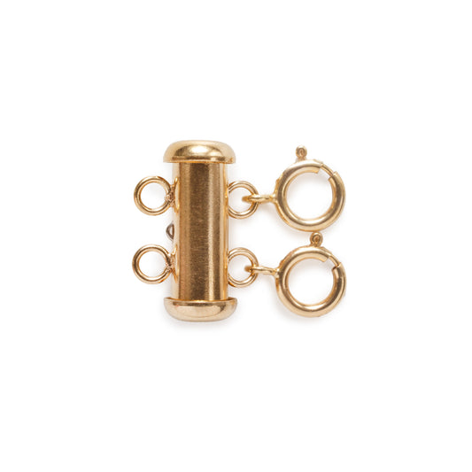 Gold Multi Clasp Necklace Detangler