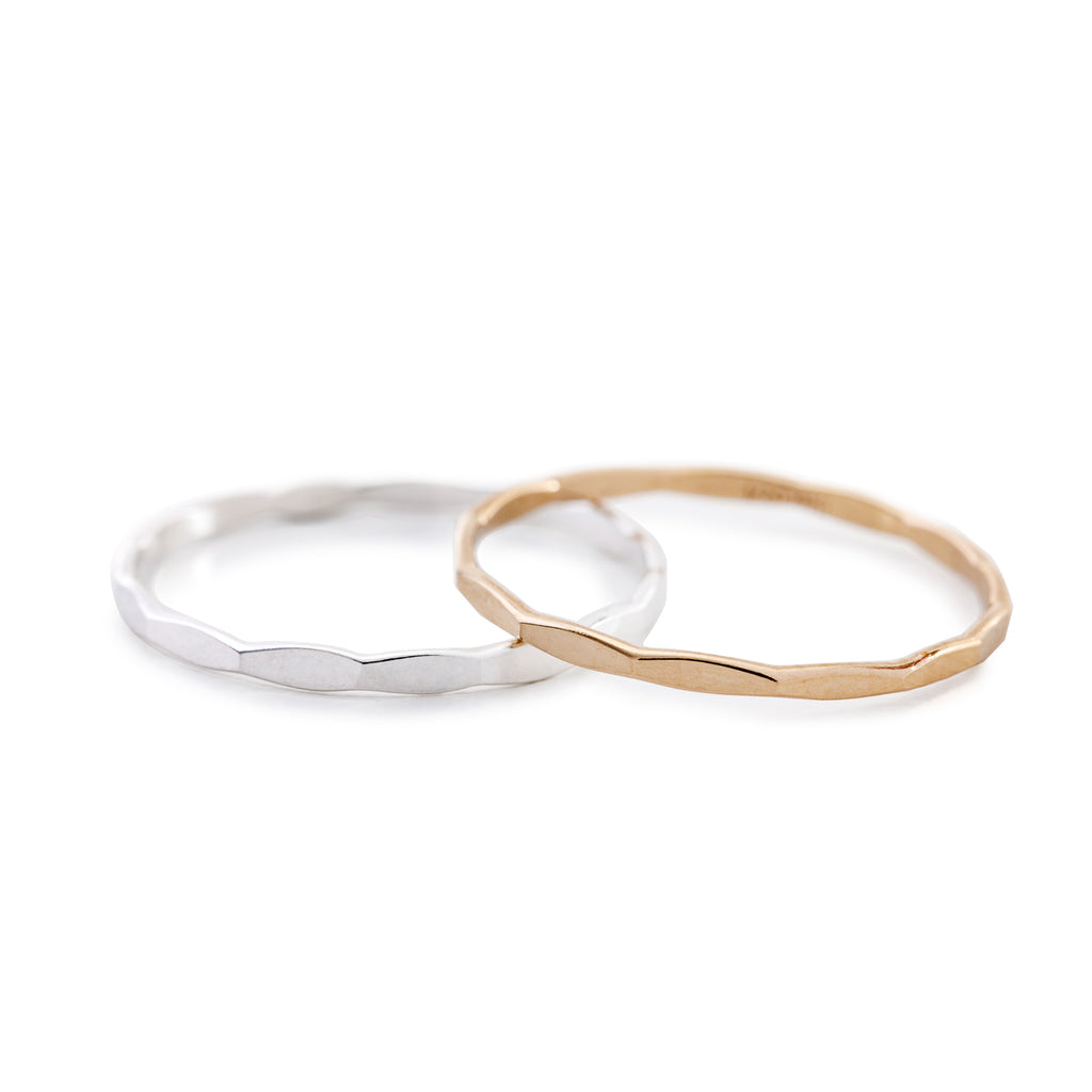 Minimal Hammered Stacking Rings