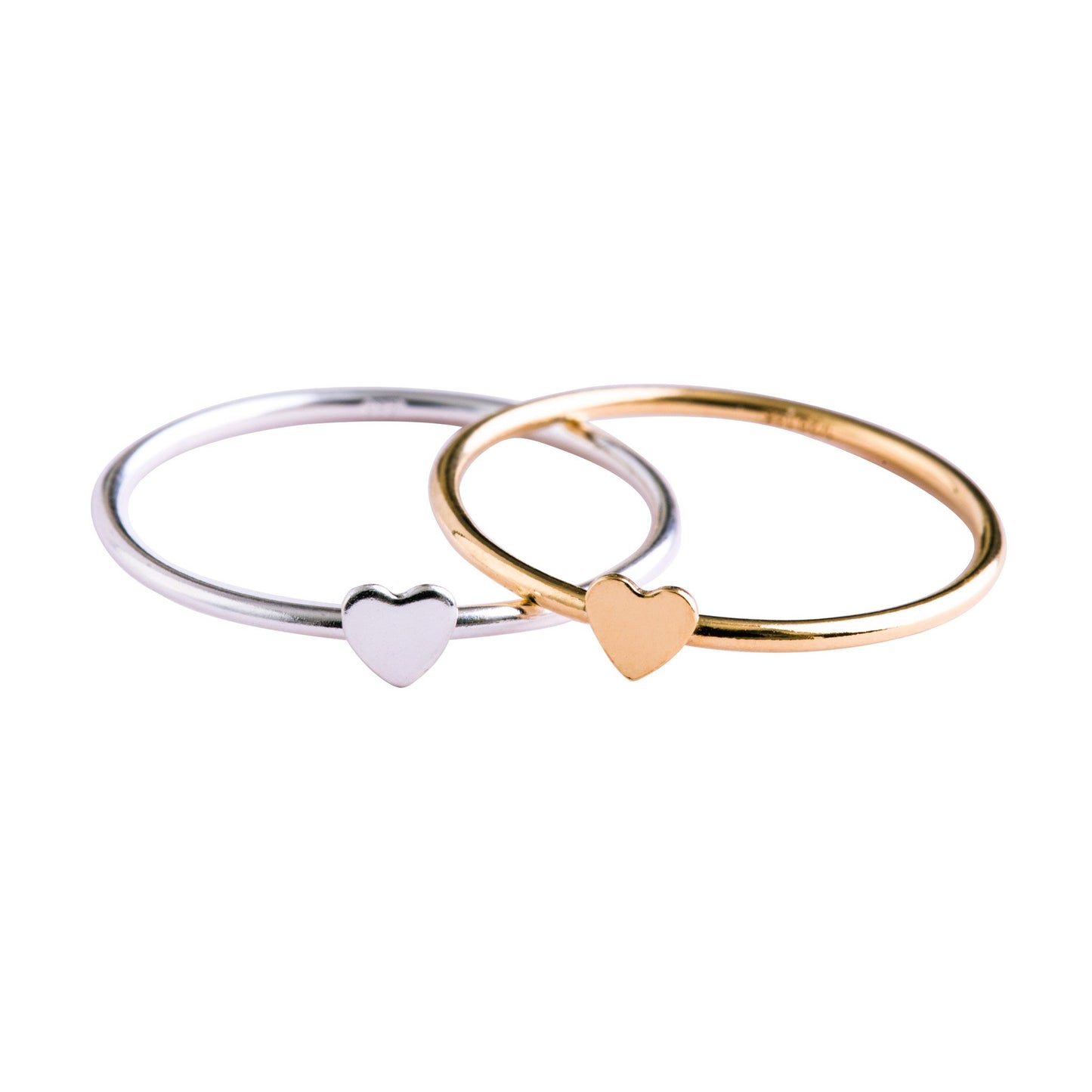 Minimal Heart Rings