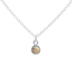 Silver Labradorite Necklace