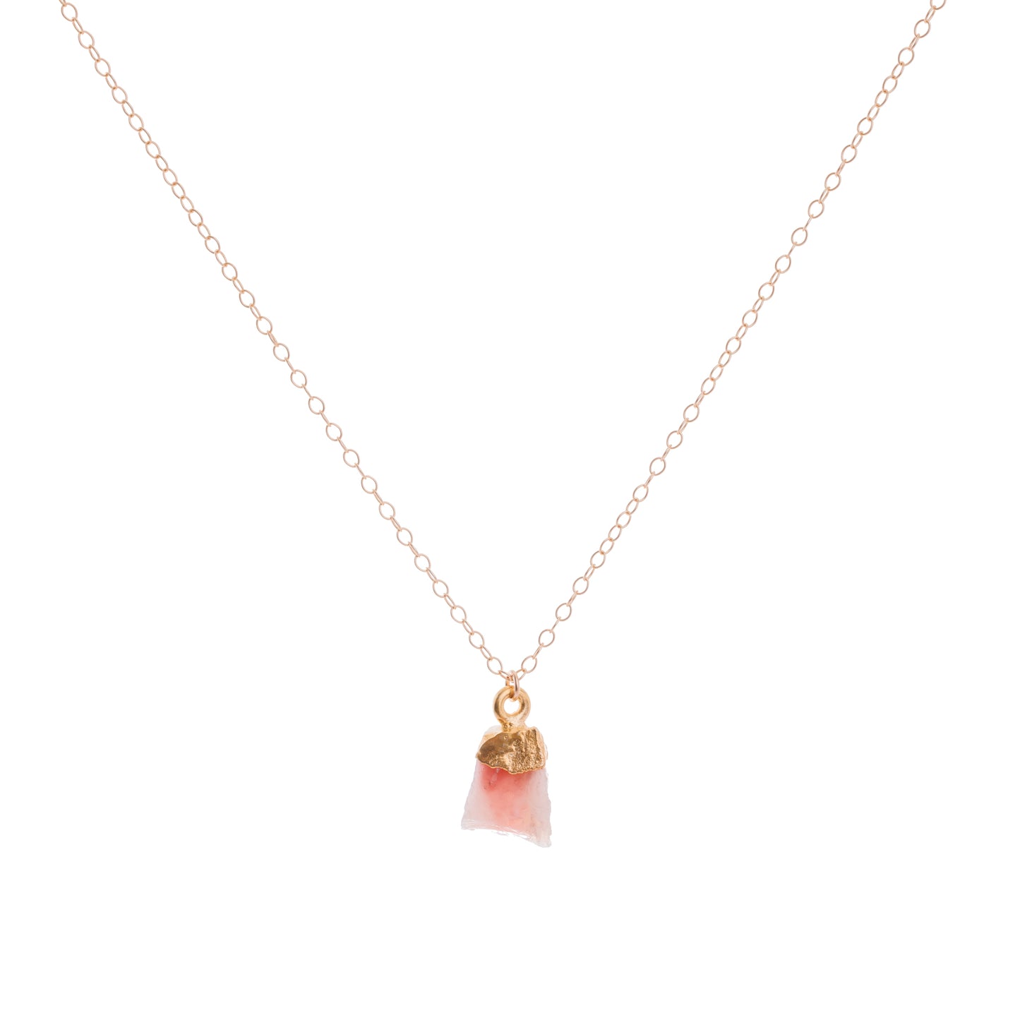 Sustainable Raw Crystal Necklace