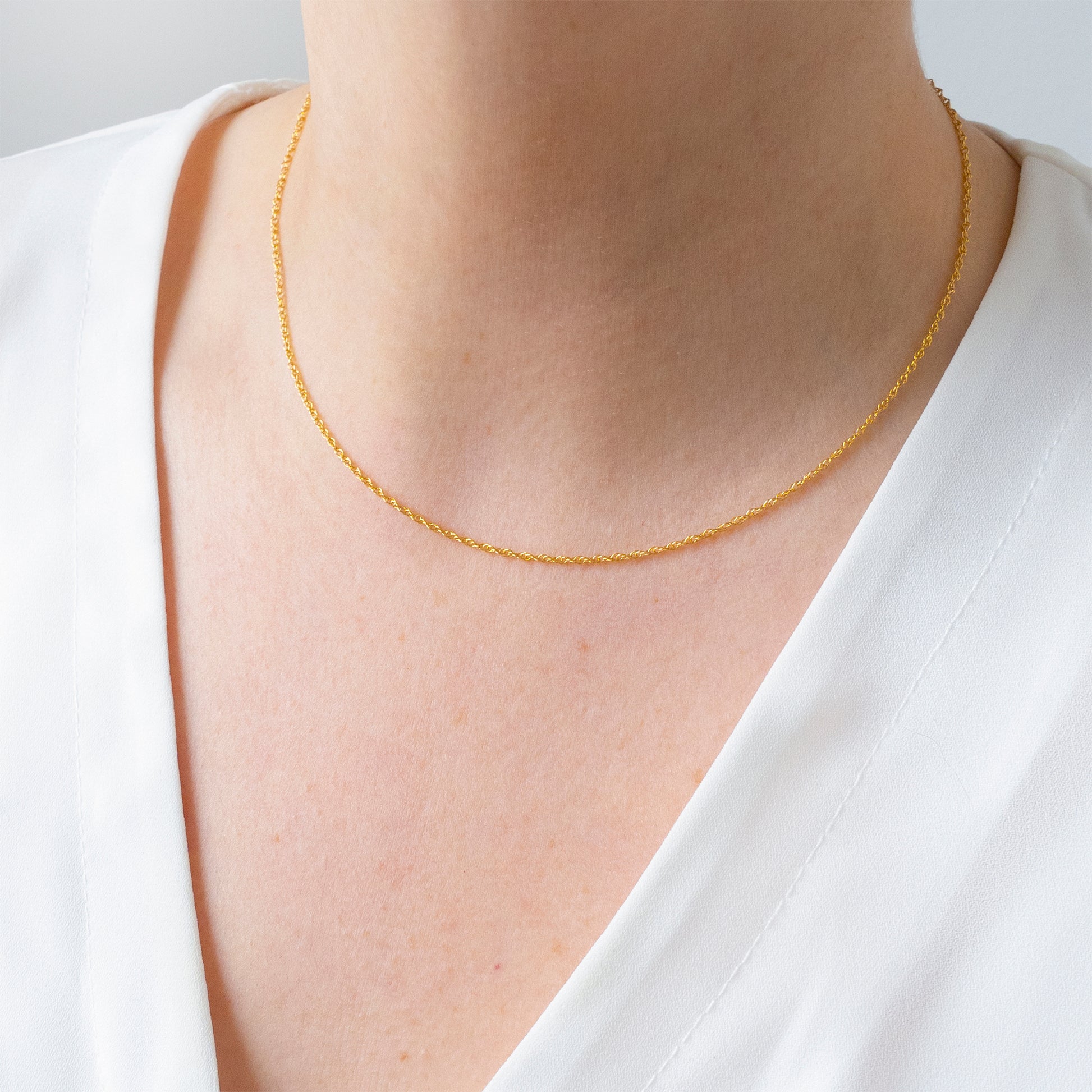 Rope Chain Layering Necklace