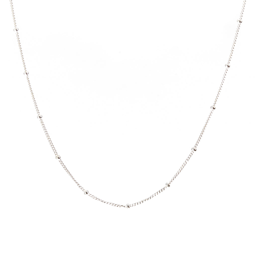 Minimal Satellite Chain Necklace