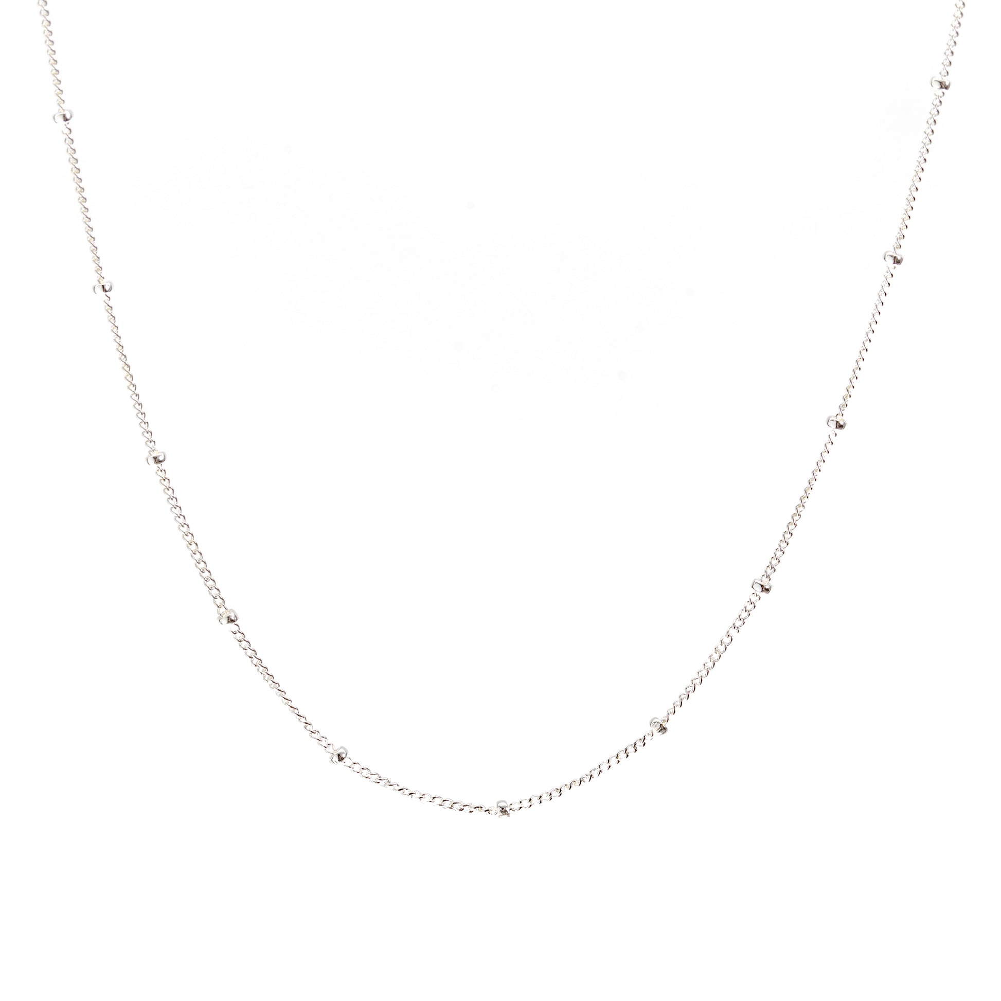 Minimal Satellite Chain Necklace