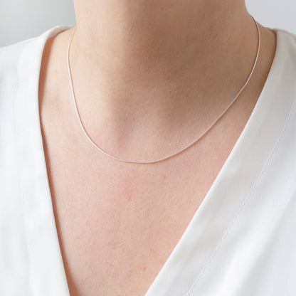 Snake Chain Layering Necklace