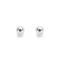 Minimal Silver Stud Earrings