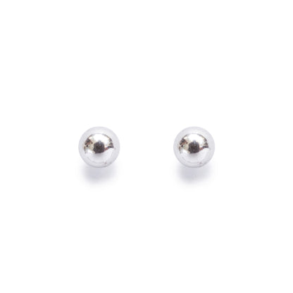 Minimal Silver Stud Earrings