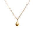 Gold Teardrop Necklace