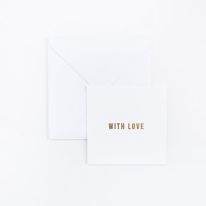 With Love Notecard